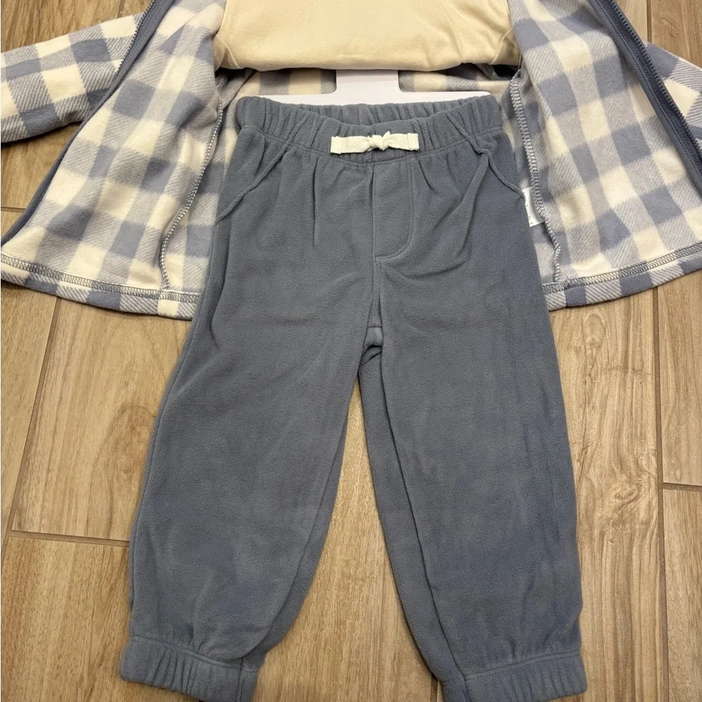 NWT Carters bear ears long sleeve 3 pc set